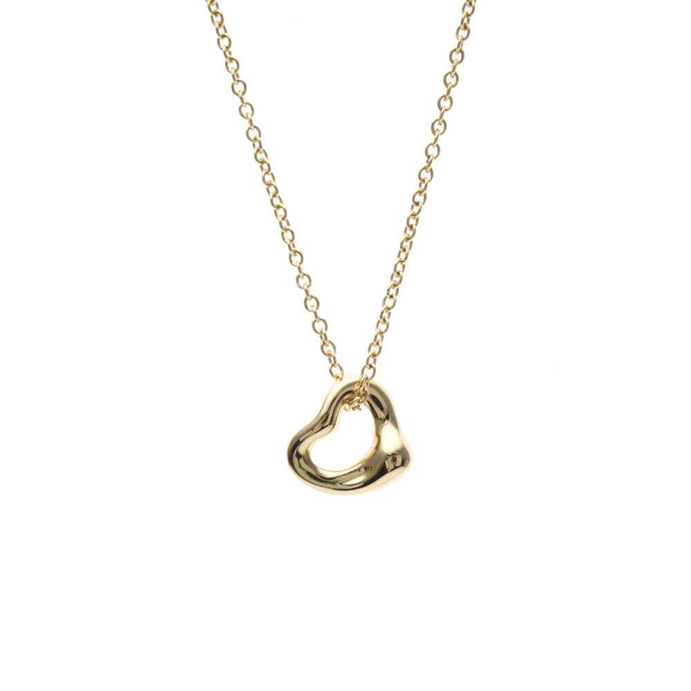 TIFFANY 18k Gold Heart Necklace